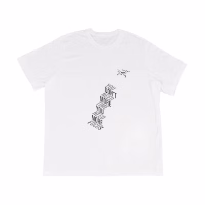 Arcteryx Multi Bird Logo Retro Graphic Unisex White T-Shirt X000007747(Group16-)
