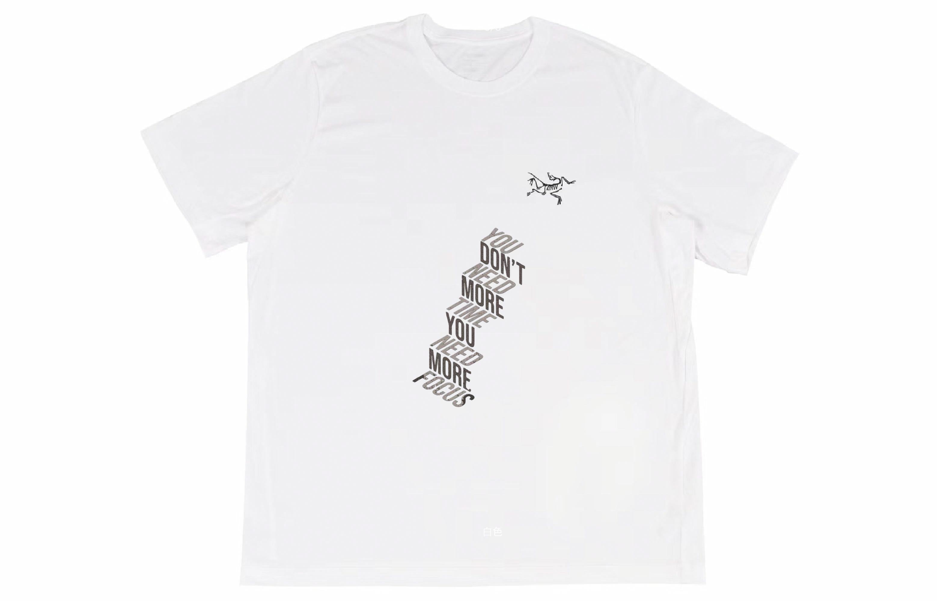 Arcteryx Multi Bird Logo Retro Graphic Unisex White T-Shirt X000007747(Group16-） 圖 2