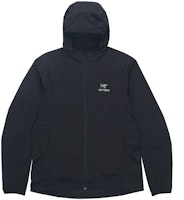 Arcteryx Nodin Jacket with Thorn Flower Embroidery Hoodie Long Sleeve Zip 18917 Arcteryx Nodin Jacket with Thorn Flower Embroidery Hoodie Long Sleeve Zip 18917
