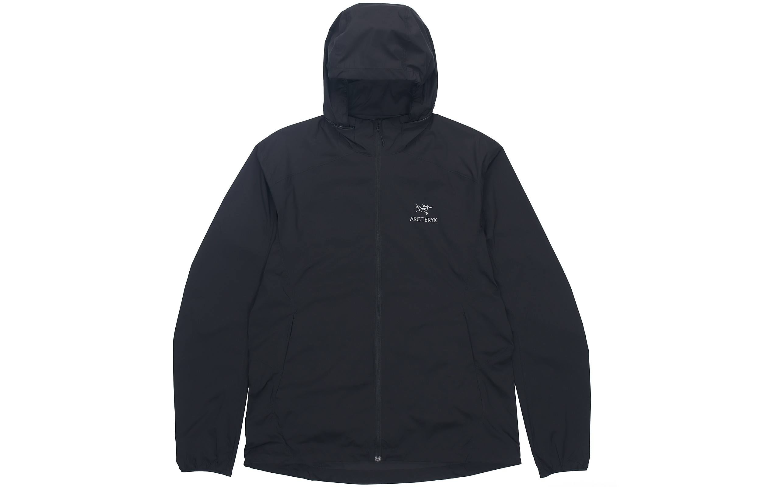 Shop Arcteryx Nodin Jacket with Thorn Flower Embroidery Hoodie Long Sleeve Zip 18917