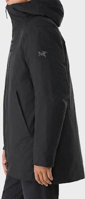 Arcteryx RALLE Parka Gore-Tex Hip-Hop Cartoon Print Thickened Down Jacket Men. 29704 Details for Arcteryx RALLE Parka Gore-Tex Hip-Hop Cartoon Print Thickened Down Jacket Men. 29704