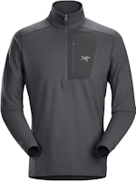 Arcteryx RHO LT Zip Fleece Pullover with Logo and Pocket Design. 27589 Arcteryx RHO LT Zip Fleece Pullover with Logo and Pocket Design. 27589
