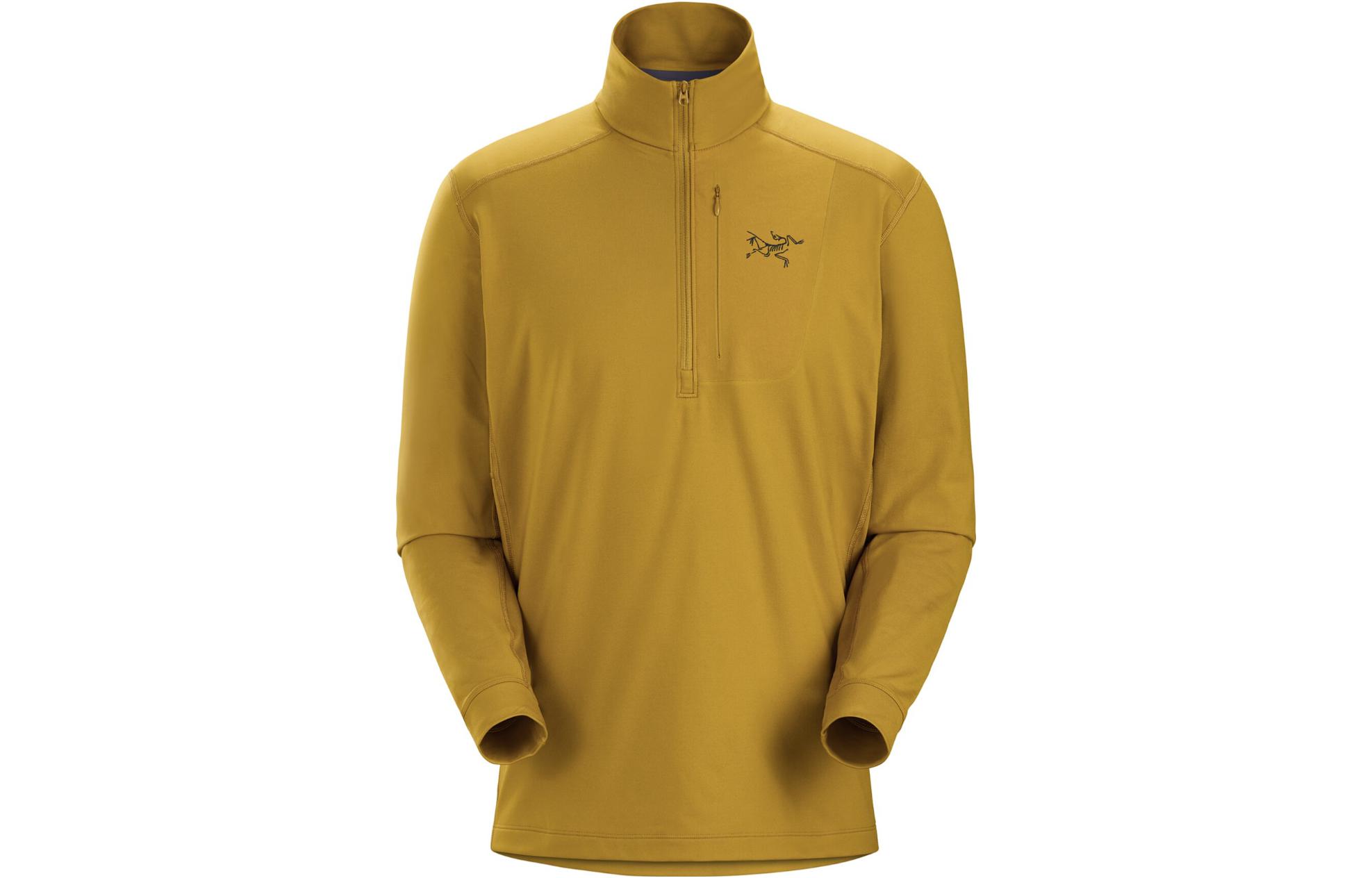 Order Arcteryx RHO LT Zip Fleece Pullover con Logo y Diseño de Bolsillo. 27589