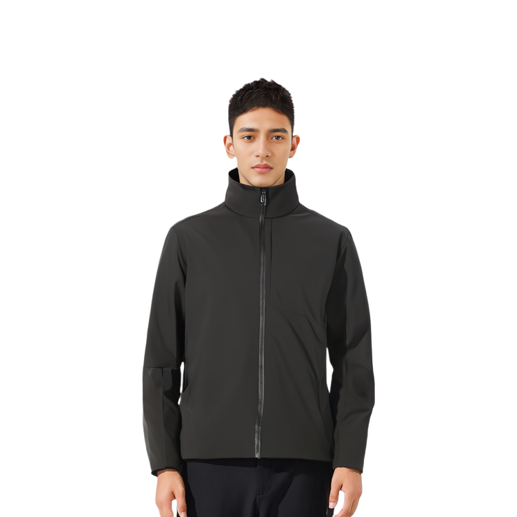 Details for Arcteryx Sawyer  Softshell Jacket with Embroidered Logo and Windproof Design 30308