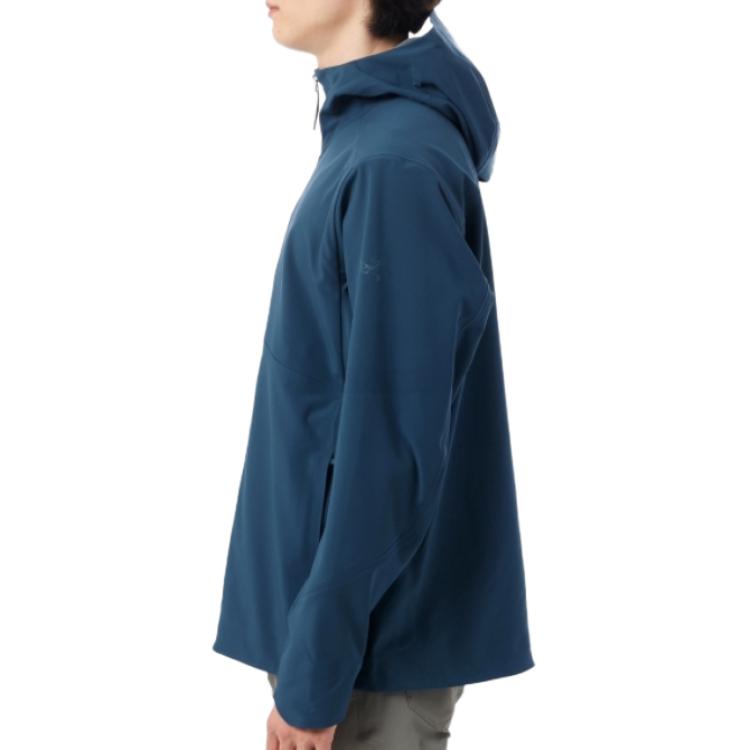 Sizing 아크테릭스 소이어 후디 소프트쉘 집업 재킷 롱슬리브 FW25. X000009894