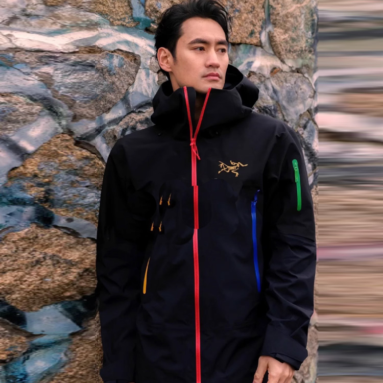 Arcteryx Sentinel LT Unisex Windproof Ski Jacket with Logo Print Design. 30176 圖 3