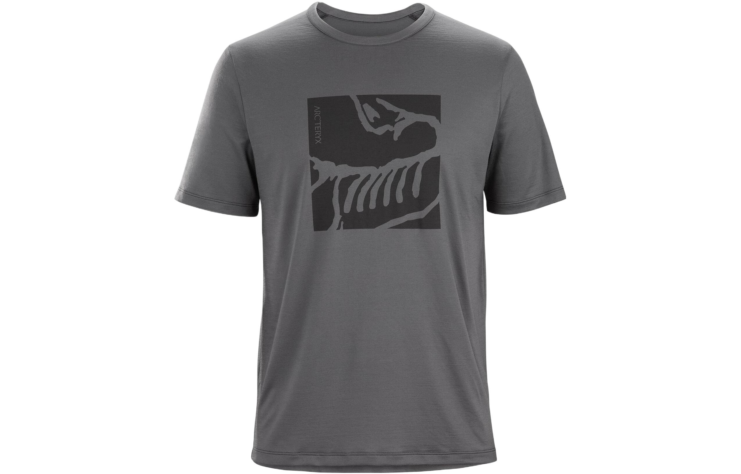 Arcteryx Skeietile SS Wool  Vintage Graphic Crewneck T-Shirt. 29128