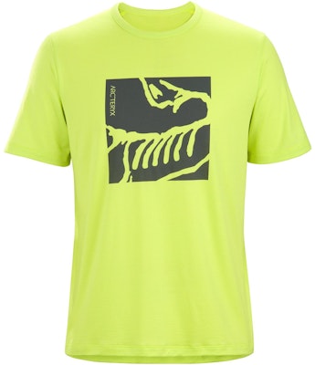 Arcteryx Skeietile SS Wool Vintage Graphic Crewneck T-Shirt. 29128 2