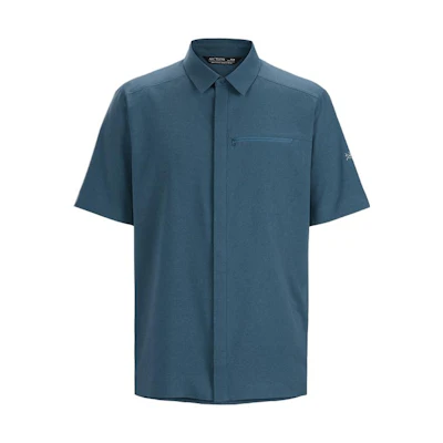 Arcteryx Skyline Short Sleeve Breathable Polo Shirt Solid Color. 30783