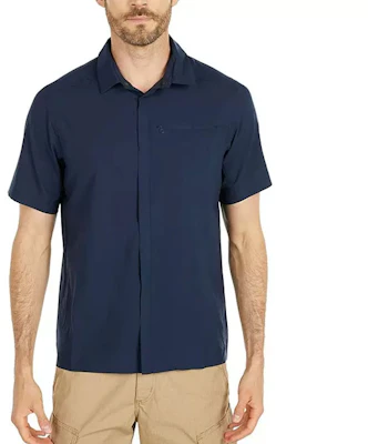 Arcteryx Skyline Siri Baju Cepat Kering Lengan Pendek Butang. 28576 Sizing Arcteryx Skyline Siri Baju Cepat Kering Lengan Pendek Butang. 28576