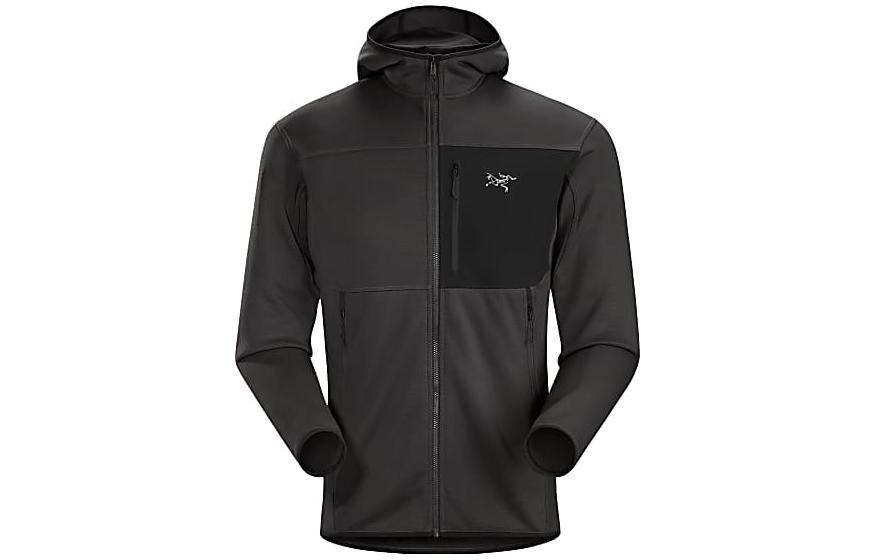 Arcteryx Solid Color Fleece Zip Hoodie Jacket 18090