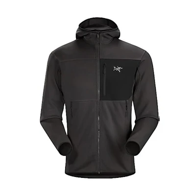Arcteryx Solid Color Fleece Zip Hoodie Jacket 18090
