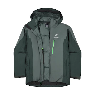 Arcteryx Solid Color Hoodie Jacket Grey 15154