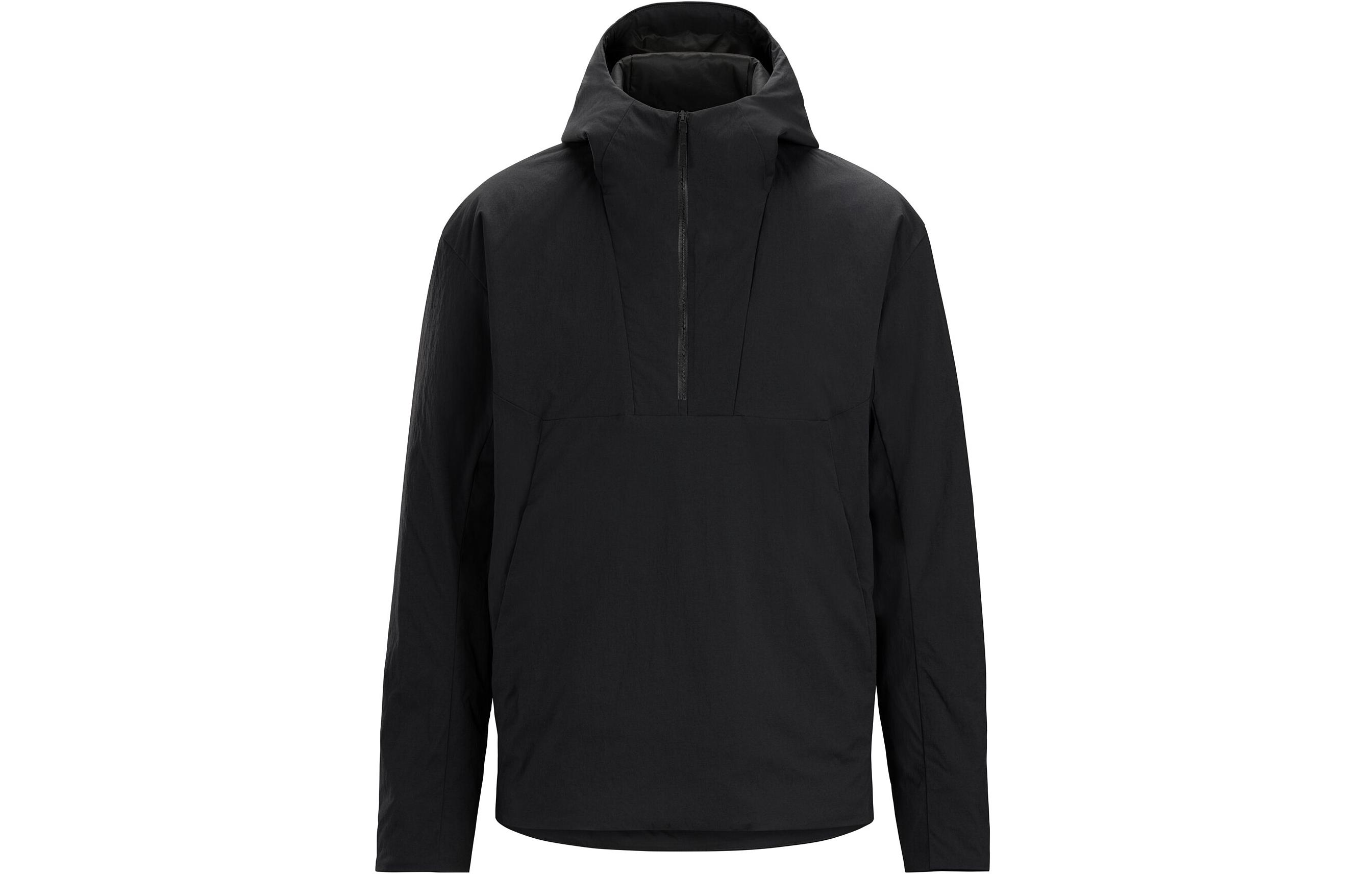 Arcteryx Solid Color Loose Fit Hoodie Jacket Black X000006185