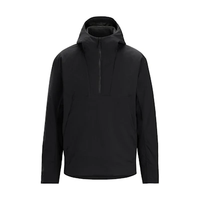 Arcteryx Solid Color Loose Fit Hoodie Jacket Black X000006185