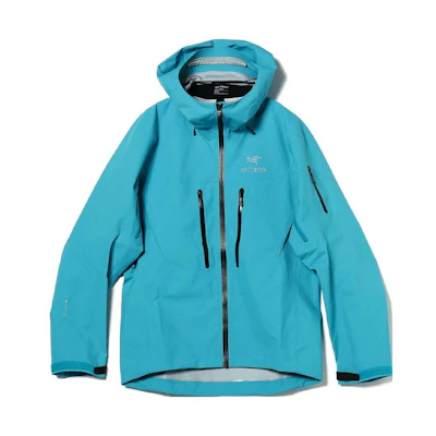 Arcteryx Solid Logo Embroidered Zip Hoodie Jacket Blue 11-18-1407-729