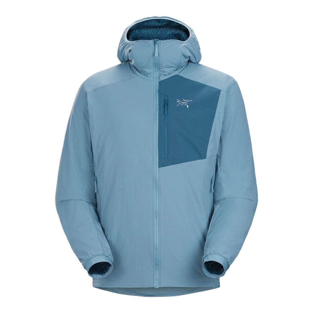 Arcteryx Squamish Colorblock Long Sleeve Jacket in Blue L08609000