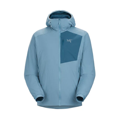 Arcteryx Squamish Colorblock Long Sleeve Jacket in Blue L08609000
