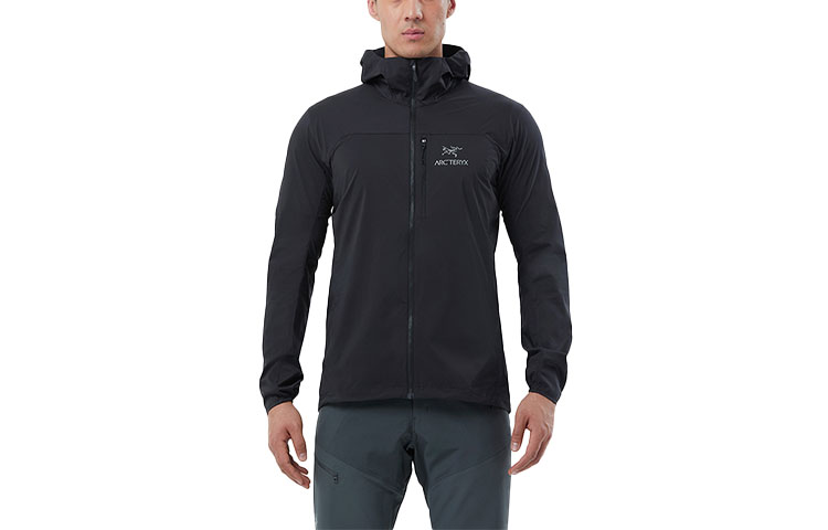 Arcteryx Squamish Hoody Windbreaker Jacket Long Sleeve 389387