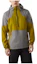 Buy Arcteryx Stowe Windshell Jaket Angin Ringan Abu-Abu Kuning Unisex 28912