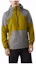 Lookbook Arcteryx Stowe Windshell Jaket Angin Ringan Abu-Abu Kuning Unisex 28912