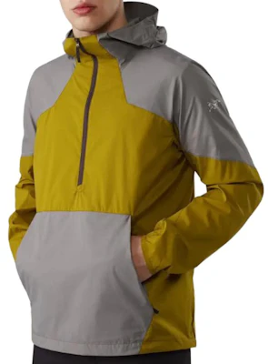 Arcteryx Stowe Windshell Jaket Angin Ringan Abu-Abu Kuning Unisex 28912 Details for Arcteryx Stowe Windshell Jaket Angin Ringan Abu-Abu Kuning Unisex 28912