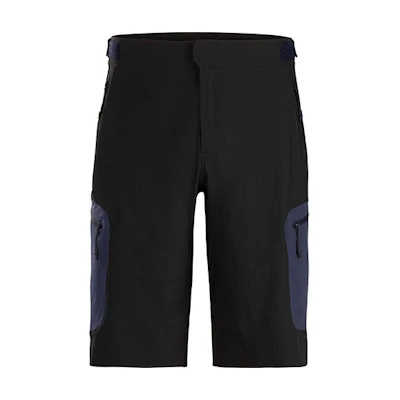 Arcteryx SYSTEM_A Colorblock Outdoor Hiking Mid-Rise Casual Shorts Men 29150