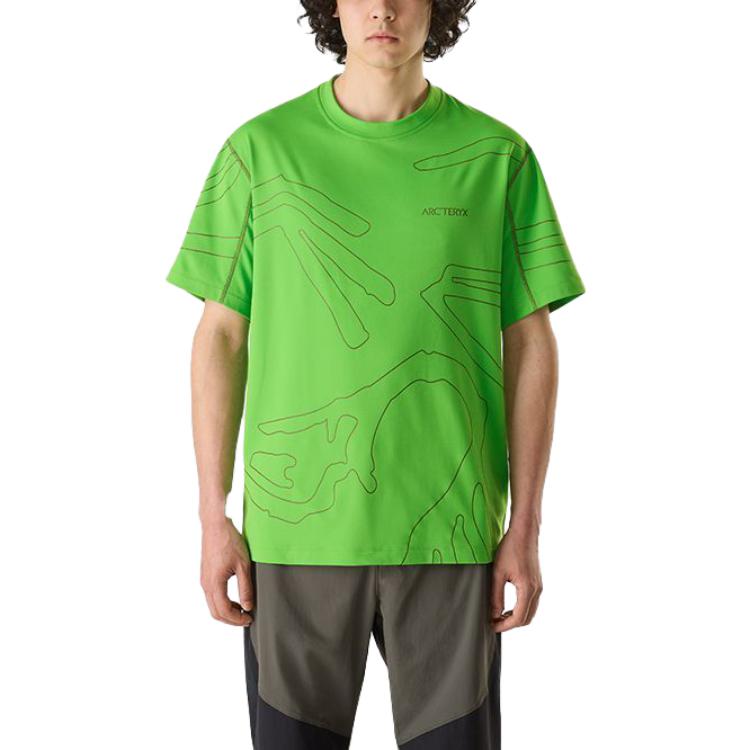 Lookbook Arcteryx SYSTEM_A Drop5 Copal SS Grotto Line Vintage Graphic Tee Unisex. 30346