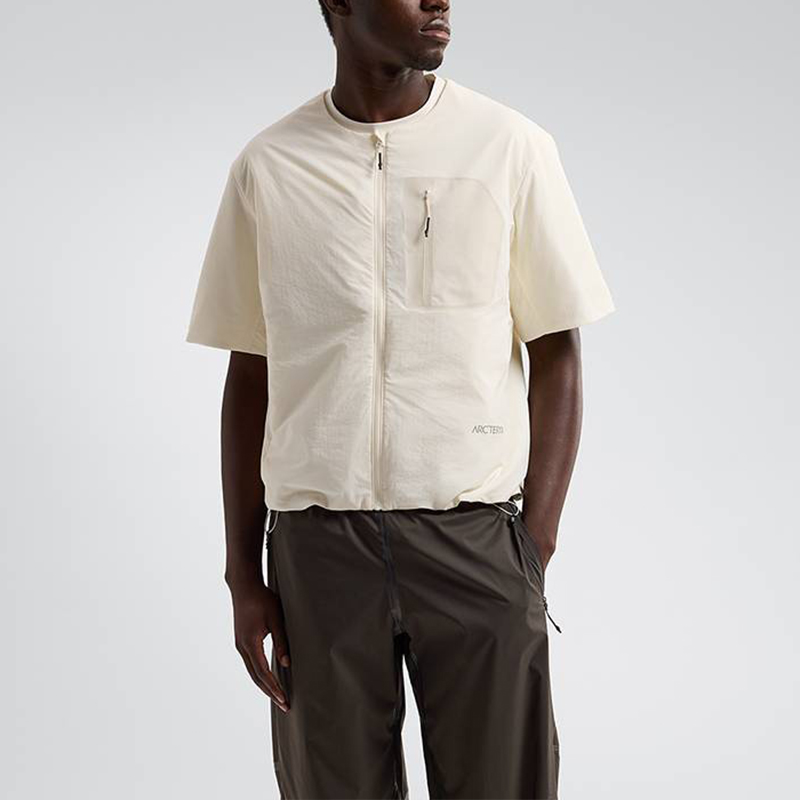 Lookbook Arcteryx SYSTEM_A Drop 06 TYJAK Insulated Crew Neck Zip Vest Unisex Off-White 30969