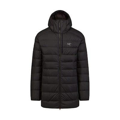 Arcteryx Thorium Solid Color Hooded Zip Jacket Black X000006585