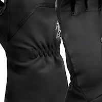 Shop 始祖鳥 男女通用山羊皮圖案手套 - 黑色 X000006504