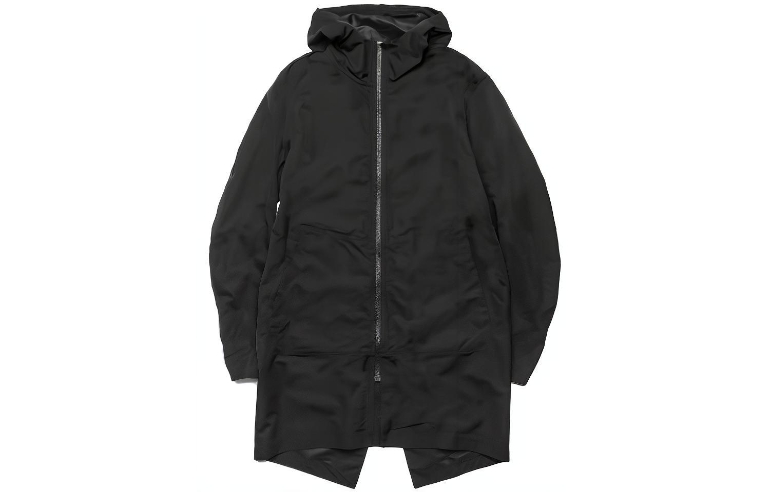 Arcteryx Veilance Black Solid Color Zip-Up Hoodie Jacket 19725