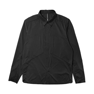 Arcteryx Veilance Demlo Black Windproof Long-Sleeve Casual Overshirt 25282