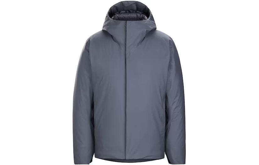 Arcteryx Veilance Slim Fit Solid Color Hooded Down Jacket X000005583