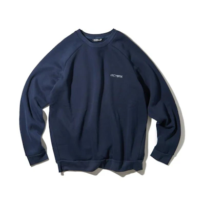 Arcteryx Word Emblem Crew Logo Pullover Sweatshirt Long Sleeve. 27823