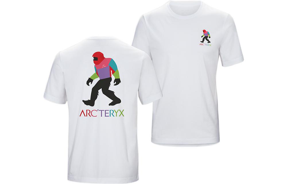 Arcteryx x Bigfoot SV Polychrome Graphic Lightweight Breathable Tee Unisex. 29800