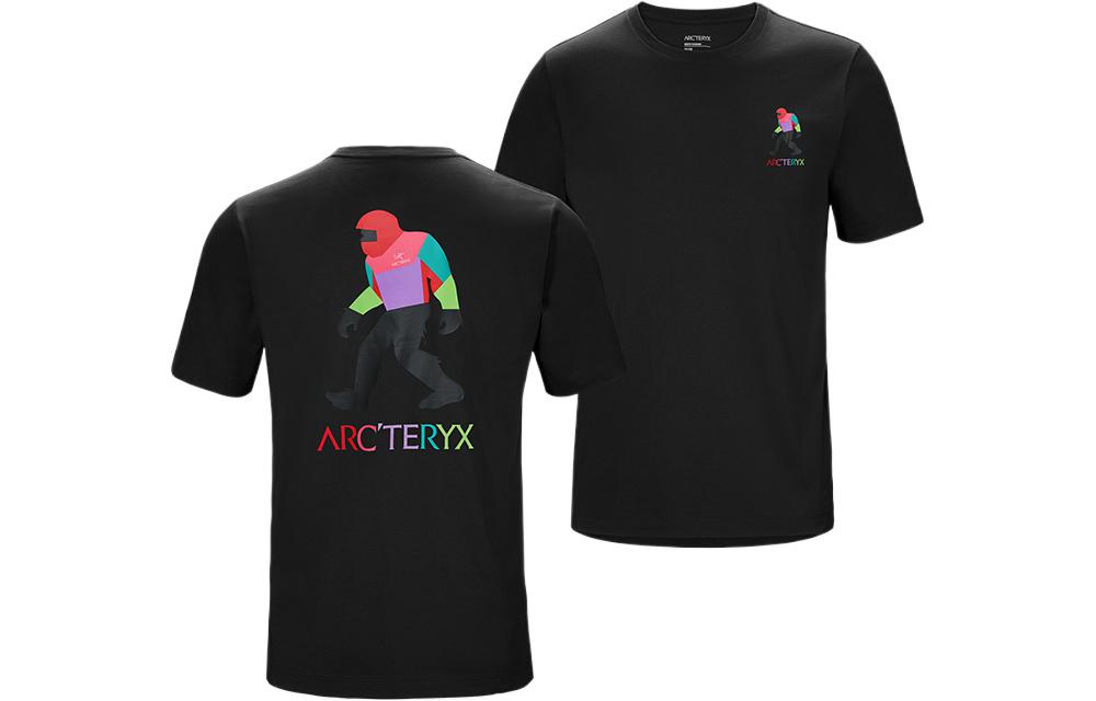 Details for 始祖鸟 x 大脚 SV 多色图形轻便透气男女同款T恤 29800