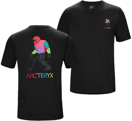 始祖鸟 x 大脚 SV 多色图形轻便透气男女同款T恤 29800 Details for 始祖鸟 x 大脚 SV 多色图形轻便透气男女同款T恤 29800