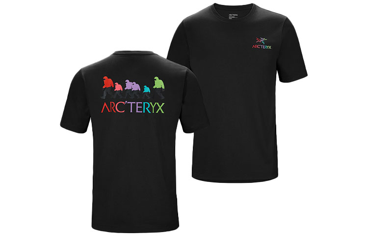 Arcteryx x Bigfoot SV Polychrome Outdoor Breathable Graphic Tee Unisex 29801