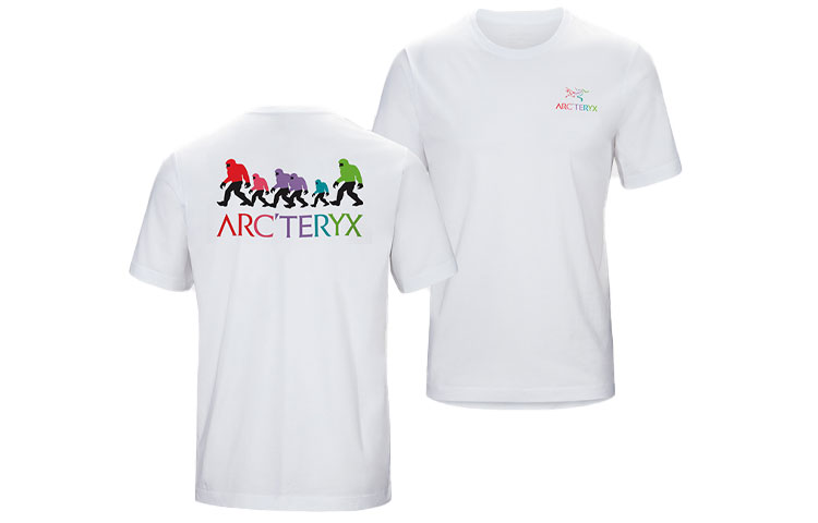 Order Arcteryx x Bigfoot SV Polychrome Outdoor Breathable Graphic Tee Unisex 29801