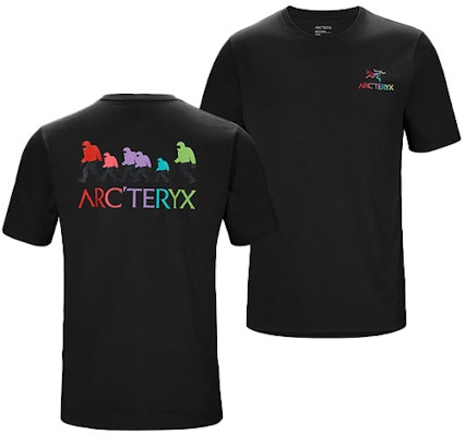 Arcteryx x Bigfoot SV Polychrome Outdoor Breathable Graphic Tee Unisex 29801 Details for Arcteryx x Bigfoot SV Polychrome Outdoor Breathable Graphic Tee Unisex 29801