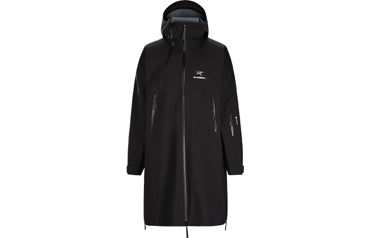 Arcteryx Jil Sander GTX Waterproof Windproof Ski Jacket Black Unisex. 28805 圖 5