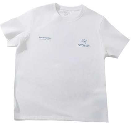 Arcteryx x Mammoth Academy SS25 California Exclusive Logo Tee White Mens X000010654 Order Arcteryx x Mammoth Academy SS25 California Exclusive Logo Tee White Mens X000010654