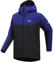 Arcteryx x Songtsam Gamma 3.0 Namco Hoody Softshell Jacket Black/Purple X000009551 Arcteryx x Songtsam Gamma 3.0 Namco Hoody Softshell Jacket Black/Purple X000009551