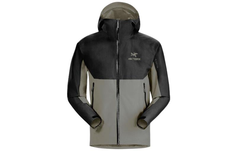 Arcteryx Zeta SL  Black Hooded Jacket with Logo Print 27973