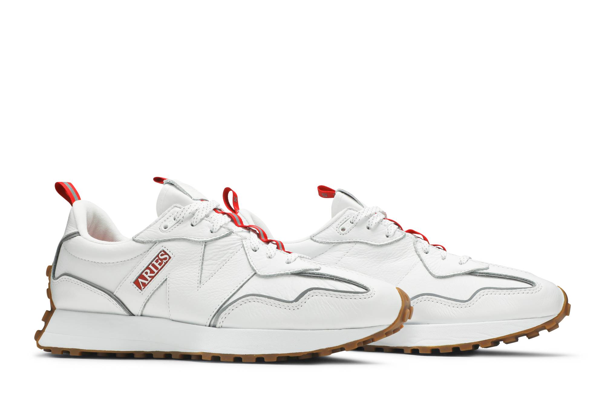 Cheap Aries x New Balance 327 'INVINCIBLE II - Putih' Sneakers MS327ARI