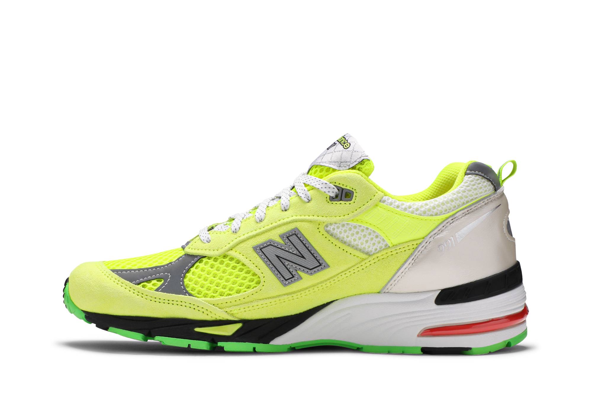 Lookbook Aries x New Balance 991 Buatan Inggris 'Kuning Neon' M991AFL