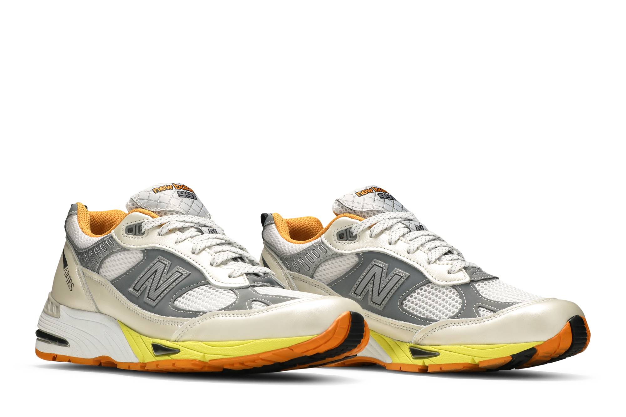 Cheap Aries x New Balance 991 Buatan England 'Orang Perak' M991ARI