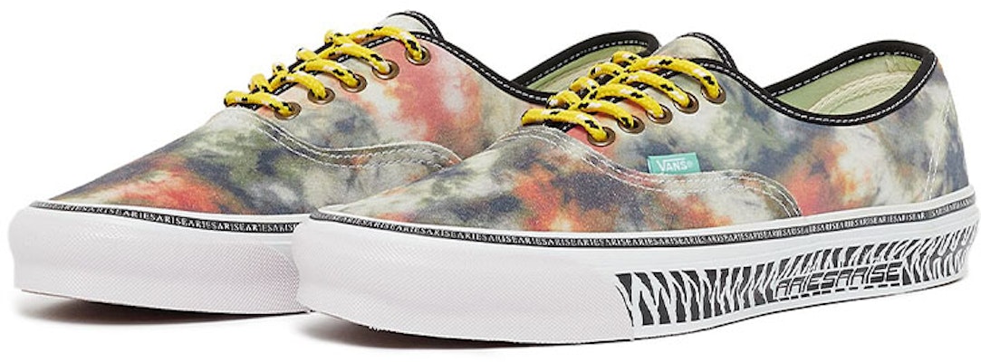 Aries x Vans OG Authentic LX 'Tie Dye' VN0A4BV9YZC Lookbook Aries x Vans OG Authentic LX 'Tie Dye' VN0A4BV9YZC
