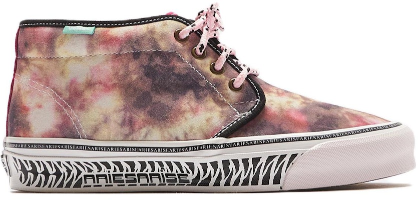 Aries x Vans OG Chukka Boot 'Tie Dye' Kasut Boot Corak Ikat Celup VN0A5FBVYZC Lookbook Aries x Vans OG Chukka Boot 'Tie Dye' Kasut Boot Corak Ikat Celup VN0A5FBVYZC